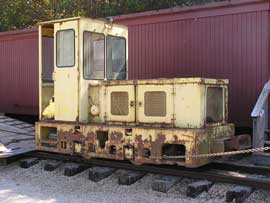 old diesel locomotive