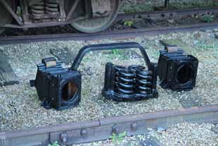 phil raynes working on railcar wheels