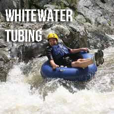 Whitewater Tubing river tubing title slide