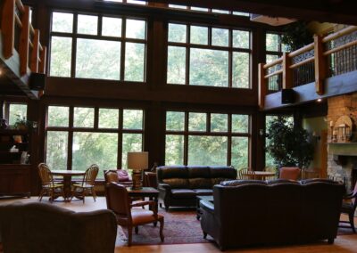 Cedar Mountain Lodge great room