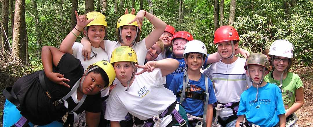 jr campers silly pose